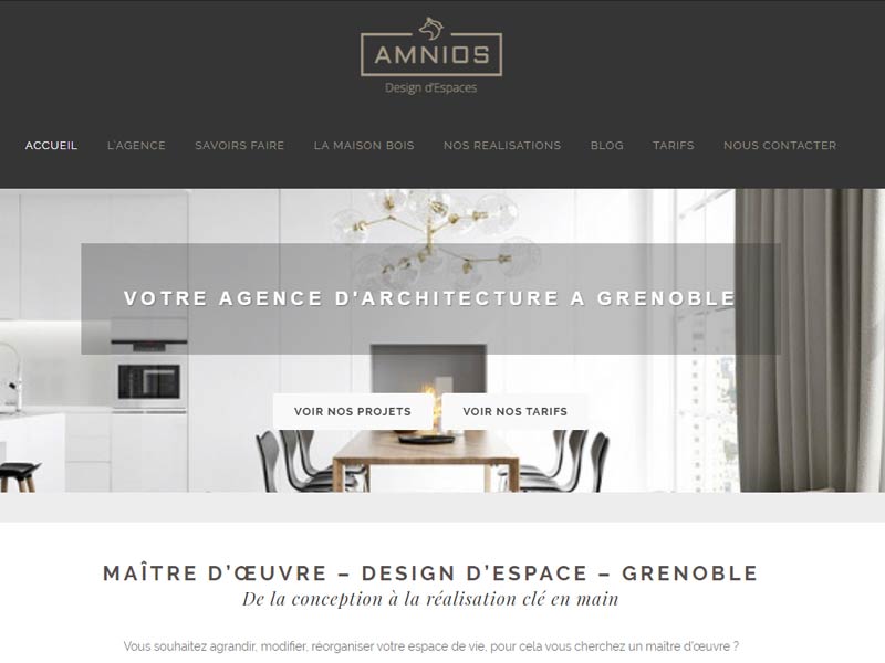 Pour votre extension bois à Grenoble, pensez à Amnios !