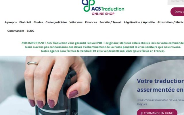 ACS Traduction