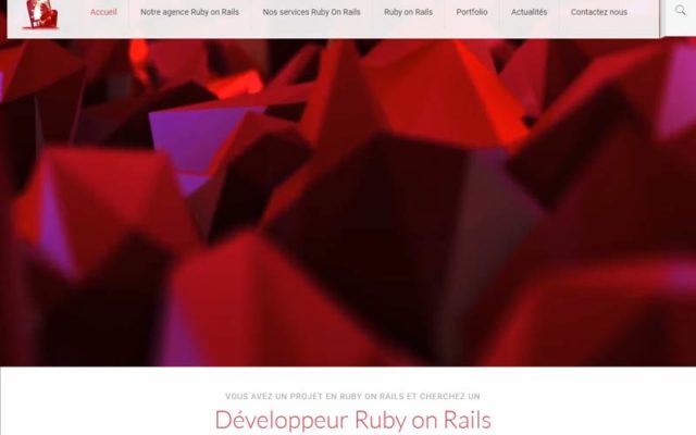 Création de site avec Ruby on rails