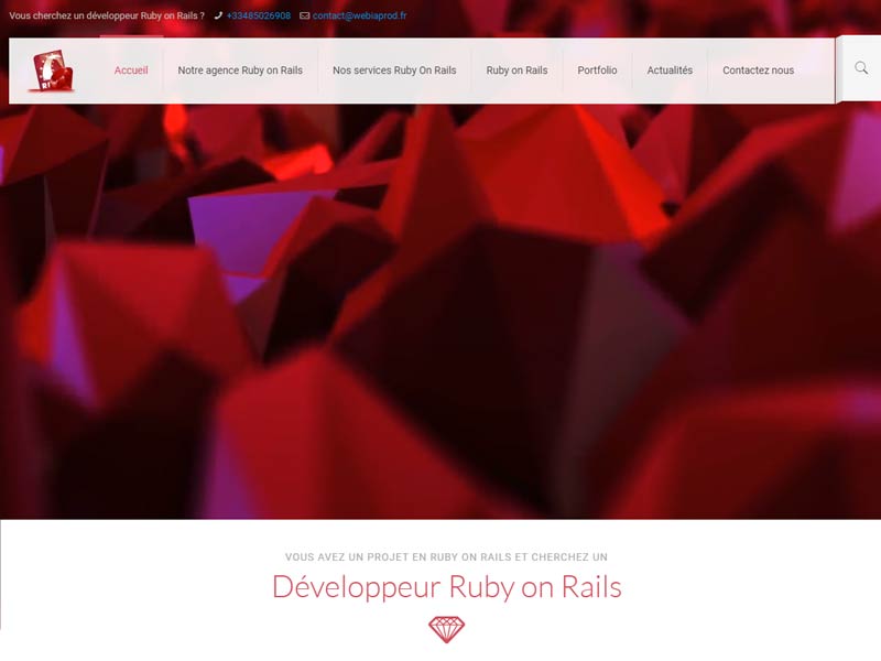 Création de site avec Ruby on rails