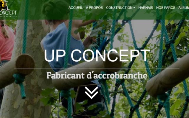 UP Concept, constructeur de parc aventure / accrobranche