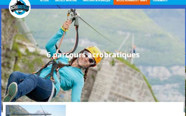 Acrobastille, parc aventure à Grenoble